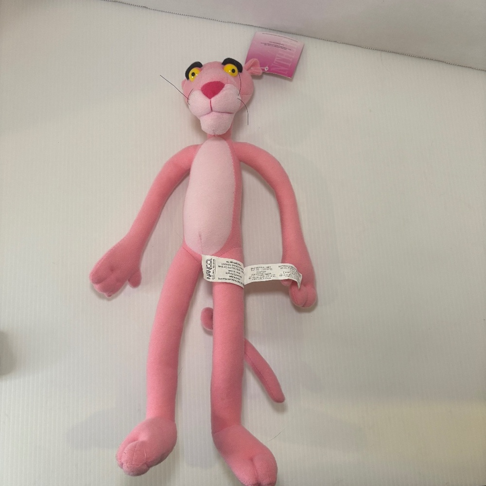 Nanco MGM Studios Pink Panther 17" Plush Toy 1964-2005 NEW with TAGS Vintage